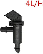 Garden Lawn Sprinkler Irrigation System Garden 4L 8L 16L Dripper Agricultural Lawn Drip Irrigation Dripper Nursery Vegetable Watering Tree Water Spike 10 Pieces (Color : Black) - Image 2