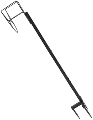 Freestanding Garden Hose Holder Stand, Iron Rack for Outdoor Use by Unknown