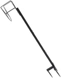 Freestanding Garden Hose Holder Stand, Iron Rack for Outdoor Use by Unknown