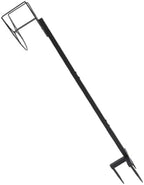 Freestanding Garden Hose Holder Stand, Iron Rack for Outdoor Use by Unknown