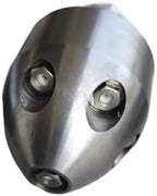 Stainless Steel High Pressure Piping Nozzle, 9 Holes, 1' Thread - Image 6