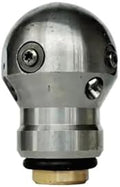 Rotating Ball Sewer Jetter Nozzle, 3/8 Female, Stainless Steel by Unknown