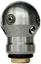 WT-3/8 Rotating Ball Sewer Jetter Nozzle, Stainless Steel by Unknown