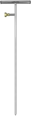 Varomorus Stainless Steel Deep Root Feeder for Tree Watering Spike Tool Irrigation for Outdoor Plants System Wand T-Handle One-Piece by VAROMORUS