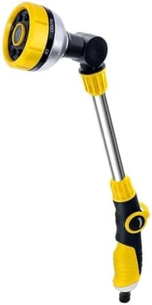 Garden Watering Wand, 47 Cm, 8 Modes, Adjustable Head by Unknown