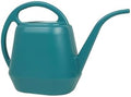 2 Gallon Plastic Watering Can with Long Spout for Indoor Outdoor Plants, Ergonomic Handle Garden Water Pot for Home Flower Bed, Green Blue Grey(Dark Green - 2L) by Unknown
