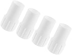Male Iron Thread Flexible Tap Adapters Hose Connector Fittings Set,Air Line Connectors Hose Fitting Quick Connectors Air Coupler and Plug Set, 4Pcs Replace Pool Hose Coupler White Connector Inlet Conn - Image 3