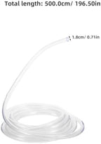 ERINGOGO 16ft Pvc Garden Hose for Watering Plants, Lightweight Flexible Water Hose with Portable and Easy to Roll Design, for Balcony and Courtyard Gardening - Image 2