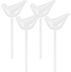 POPETPOP 4pcs Glass Self Watering Globes for Indoor Plants Creative Decorative Plant Waterer with Day Drip Irrigation Automatic Self-Watering Device for Home Garden and Travel by POPETPOP