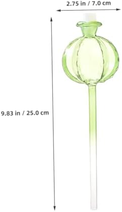 Cactus Shape Glass Watering Globe, 4pcs Automatic Plant Watering Stakes - Image 3