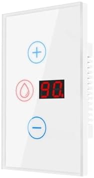 WiFi Smart Water Heater Switch with Power Monitor Smart Life Control Switch Works(03 White) - Image 2