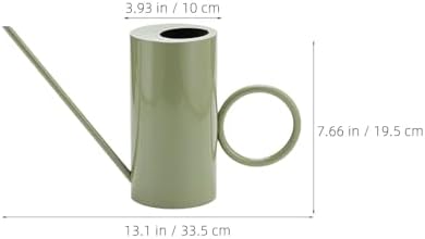 Stainless Steel Watering Can and Generous Capacity 51oz Long Spout Metal Watering Can with Stylish Design for Indoor and Outdoor Plants for Succulents and Orchids in Garden - Image 2