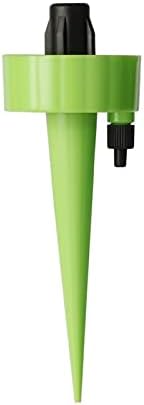 Garden Lawn Sprinkler Irrigation System Automatic Drip Irrigation System Plant Waterer Adjustable Automatic Watering Device Household Garden Plants Pointed Cone Dripper 5 Pieces (Color : Gre by Lrjskwzc