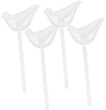 ibasenice 4pcs Glass Plant Watering Globes Automatic Watering for Plants by ibasenice