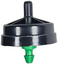 25 Pack - Netafim Woodpecker Drip Irrigation Emitters – Sturdy, Reliable, and Clog-Resistant Emitters for Precision Watering | Pressure Compensating | (2 GPH (Green)) by DripWorks