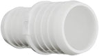PVC Barbed Straight Pipe Reducer - Corrugated Hose Reducing Joiner & Coupling Adapter Fitting(White,60mm to 51mm (2 3/8" to 2")) by Unknown