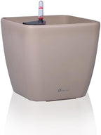 Dexceder 18x17 Self Watering Planter with Wheels (Taupe Matte) by Dexceder