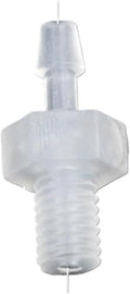 10 Pcs M6 to 2mm PP/PE Hose Connector, Straight Barb Adapter for Irrigation Tubing, Aquarium Air Pump, Water Pipe Joint(M5-3.2mm,10 pieces) by Unknown