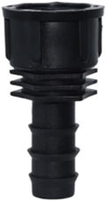 4PCS 1/2" 3/4" Threaded 16 20 25MM PE Hose Barb Tee Connector Garden Drip Irrigation Adapter Tubing Coupling Repair(SPL11-232-20MM-4PCS) by Unknown