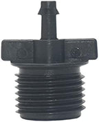 1/2 Inch Male Thread To 1/4 Inch Hose Barb Connector 6mm Water Hose Drip Irrigation System Fittings 100Pcs (Color : 4mm Barb) by Unknown
