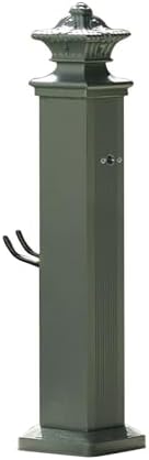 Freestanding Vertical Square Garden Water Column, Floor Mounted Faucet, Hose Holder, Frost Free Hydrant for Irrigation and Watering(74cm/29.1in) by Unknown