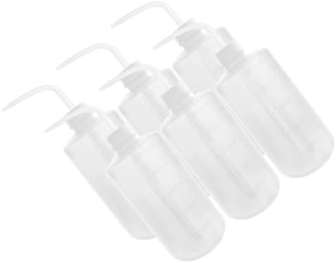 6-Pack 500ml LDPE Wash Bottle Slanted Tip Lab Use - Image 3