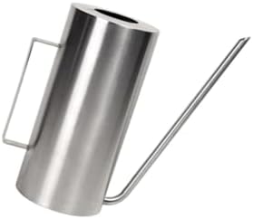 Watering Can 1500ml Stainless Steel for Succulents and Potted Plants by MOTHNUR