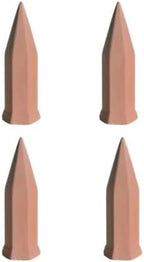 pureza Terracotta Plant Spikes Self Watering Stakes Automatic Drip Irrigation for Potted Plants(4pc) by Unknown