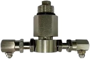 Stainless Steel 360 Degree Rotating Nozzle Intelligent Rotating Nozzle 200bar High Pressure for Car Washing Machine(3/4 Circular 2.0mm) - Image 2