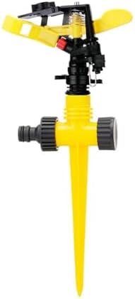 Adjustable 360° Rotary Rocker Sprinkler for Lawn & Garden | Spike Base for Easy Installation | Full-Coverage Watering Jet by Unknown
