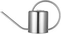 Watering Can Water Can Sprinkling Can Stainless Steel Watering Pot Gardening Potted for Watering Plants Flower Sprinkling Can Watering Can Indoor Plants(Silver,1.5L) by Unknown