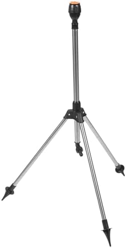 Rotating Tripod Sprinkler, Automatic 360 Degree Watering by PRETYZOOM