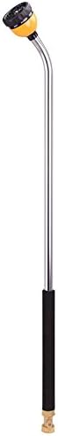 Rocky Mountain Goods 36” Watering Wand with 9 Pattern Adjustable Nozzle - Heavy Duty Aluminum Extension for Garden Hose - Long Watering for Garden Basket or Plants - Brass Leak Free - Ergo Foam Grip by Rocky+Mountain+Goods