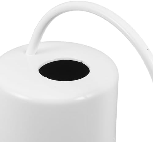 Xmas White Stainless Steel Watering Can 1.3 L for Indoor Plants - Image 3