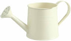 Metal Watering Can for Indoor 1L Garden Sprinkling with Ergonomic Handle Outdoor Care Tool (White, One Size) - Image 3