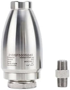 500 Bar Stainless Steel Turbo Nozzle, 360 Rotating by Unknown