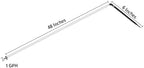 Netafim Automatic Irrigation Dripper Stake Assembly, 1 GPH, Bundle of 25 (48 Inches) - Image 2