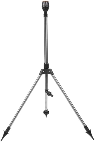 Rotating Tripod Sprinkler with Retractable Design for Trees by VICASKY