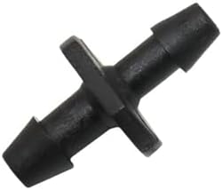 1000Pcs Barb 1/8" 2-Way Connector Double Barbed Garden Irrigation Hose Drip Arrow Fittings by Unknown