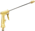 High Pressure Hose Nozzle Sprayer Head Garden Hose Nozzle Easy Water Control Pressure, for Lawn Washing by Unknown