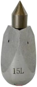 High Pressure Sewer Jetter Cleaning Nozzle - 3/8" Female Thread, Stainless Steel, 50-300 Bar, 15-30L/min Flow Rate, 3 Forward & 5 Backward Holes for Efficient Pipe(3l8 20L 100bar) by Unknown