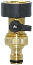 Hoses Connector Brass 3/4 Threaded 4-Way Garden Faucet Manifold Water Pipe 4-Way Manifold Female 3/4 Irrigation Valve 1 pc(B) - Image 7