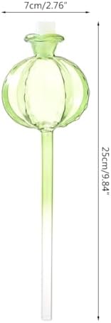 Plant Watering Globes Pomegranates Glass Water Bulbs for Indoor Plant Vacation Watering Self-Watering Stake - Image 5