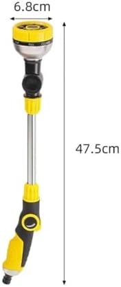 Garden Watering Wand, 47 Cm, 8 Modes, Adjustable Head - Image 2