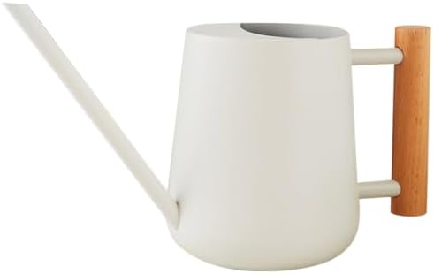 Xmas Small Indoor Watering Can 900ml Iron with Wooden Handle by DOITOOL