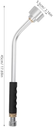 Kisangel Mist Watering Wand: Long Reach 18 Inch Watering Lance with 1000 Mesh Fine Mist Nozzle - Spray Wand for Garden, Lawn, Greenhouse, Ergonomic Design - Image 2