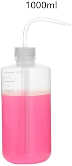 stonylab Chemical Wash Bottle, 6-Pack Plastic Safety Lab Squeeze Wash Bottle, LDPE with Narrow Mouth, 1000 ml / 6 Bottle - Image 2