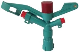 Save Time and Water with 1-Inch Plastic Sprinkler Heads: 2 Nozzles and 3 Nozzles, 360-Degree Rotation Automatic Watering for Irrigation (5,Green) - Image 2