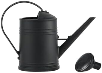 0.5 Gallon Plant Watering Can,Plastic Long Spout Watering Can with Detachable Sprinkler Head and Handles,Small Watering Can for House Succulent Bonsai Garden Flower Office Indoor Plants by KELINFONG