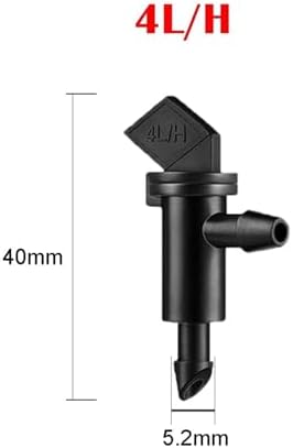 Drip Emitter 150 Pieces Irrigation Drip Emitter Garden Flag Dripper Trees and Shrubs(ColorA) - Image 2